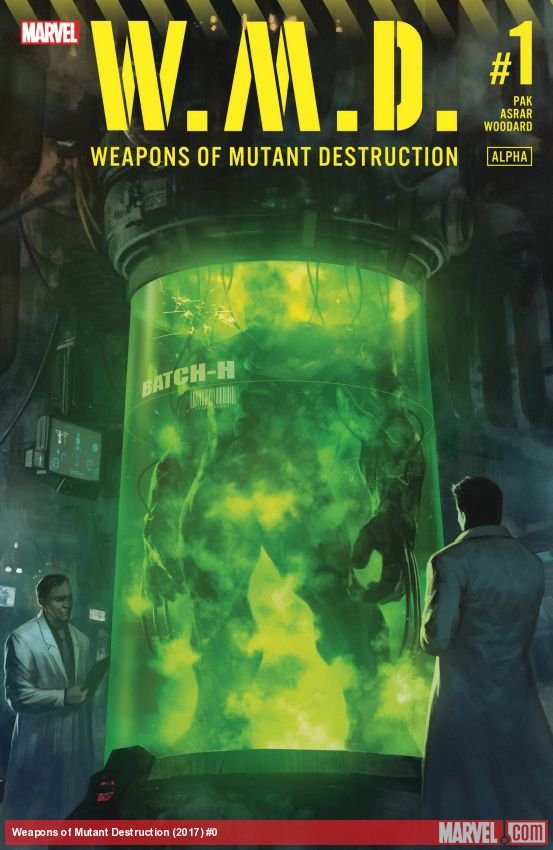 Cover of Weapons Of Mutant Destruction: Alpha (2017) - #1