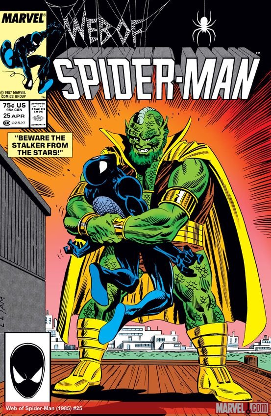 Cover of Web Of Spider-Man (1985) - #25