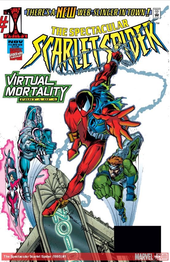 Cover of Spectacular Scarlet Spider (1995) - #1