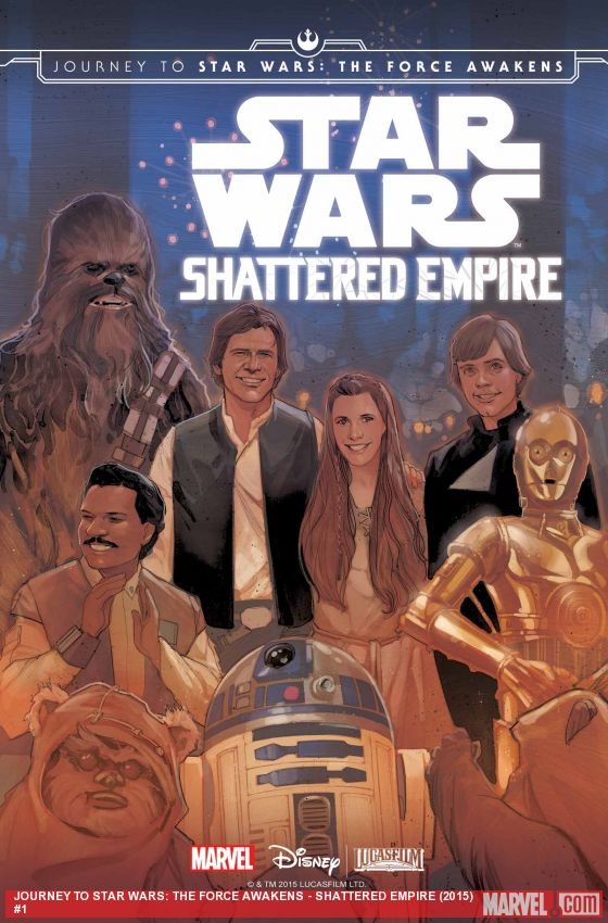 Cover of Journey To Star Wars: The Force Awakens - Shattered Empire (2015) - #1