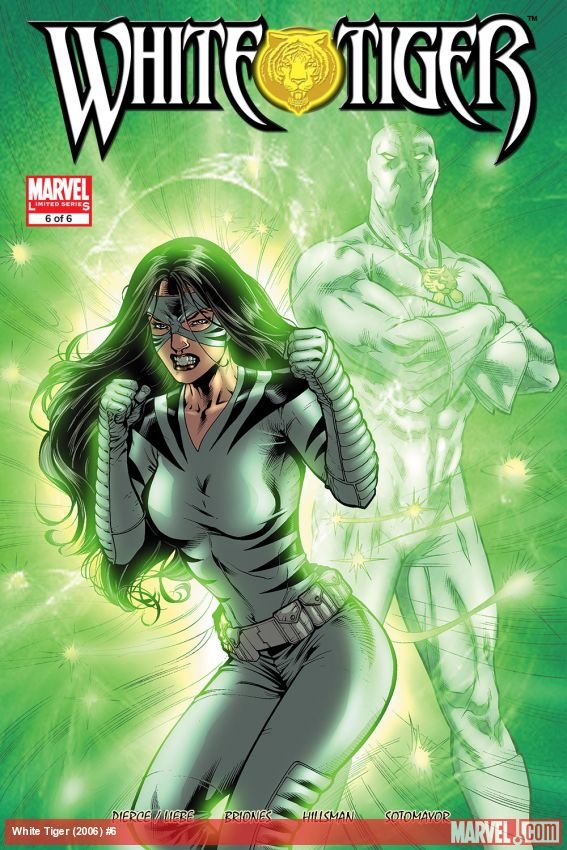 Cover of White Tiger (2006) - #6