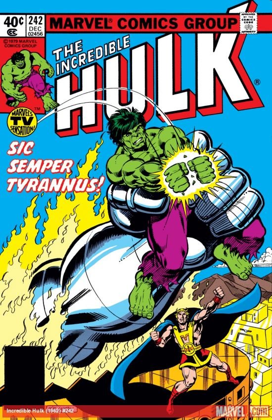 Cover of Incredible Hulk (1962) - #242