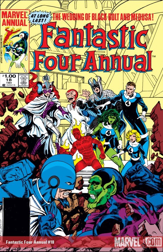 Cover of Fantastic Four Annual (1963) - #18