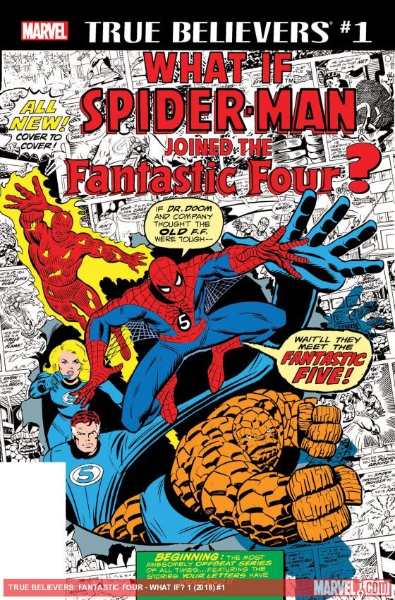 Cover of True Believers: Fantastic Four - What If? (2018) - #1