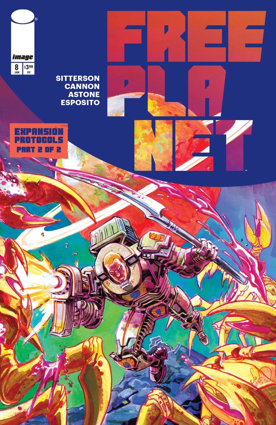 Cover of Free Planet (2025) - #8