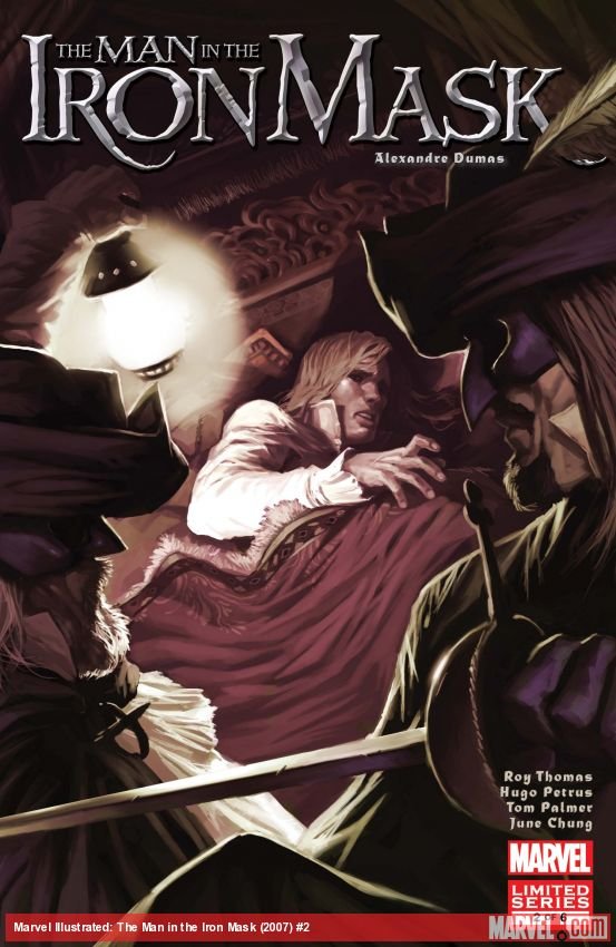 Cover of Marvel Illustrated: The Man In The Iron Mask (2007) - #2