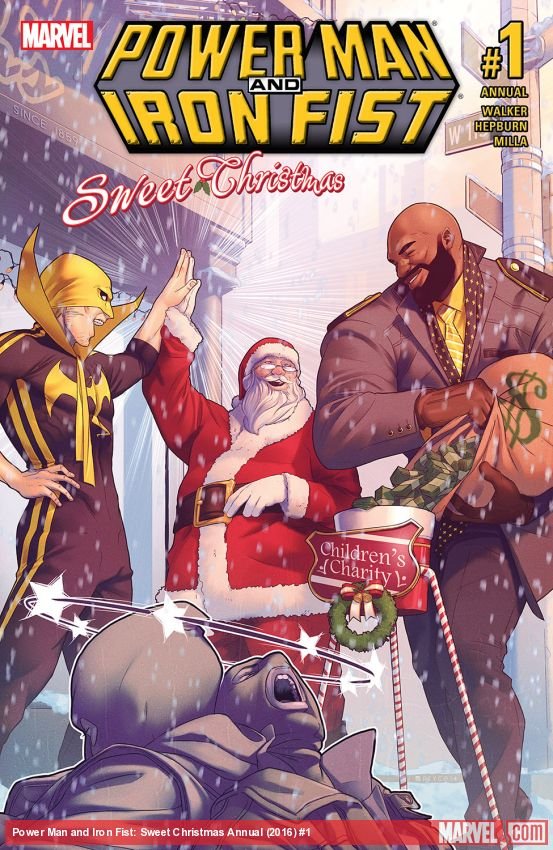 Cover of Power Man And Iron Fist: Sweet Christmas Annual (2016) - #1