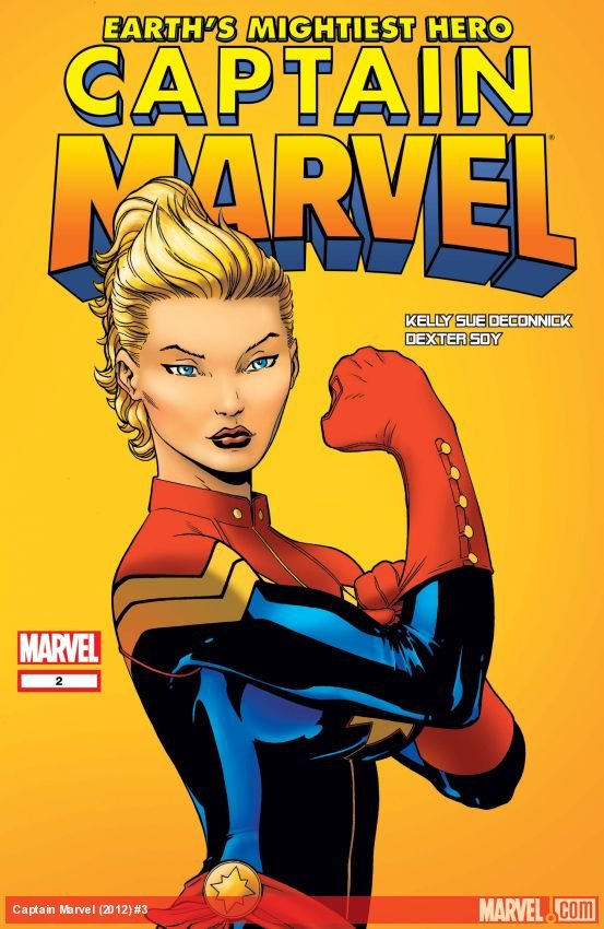 Cover of Captain Marvel (2012) - #2