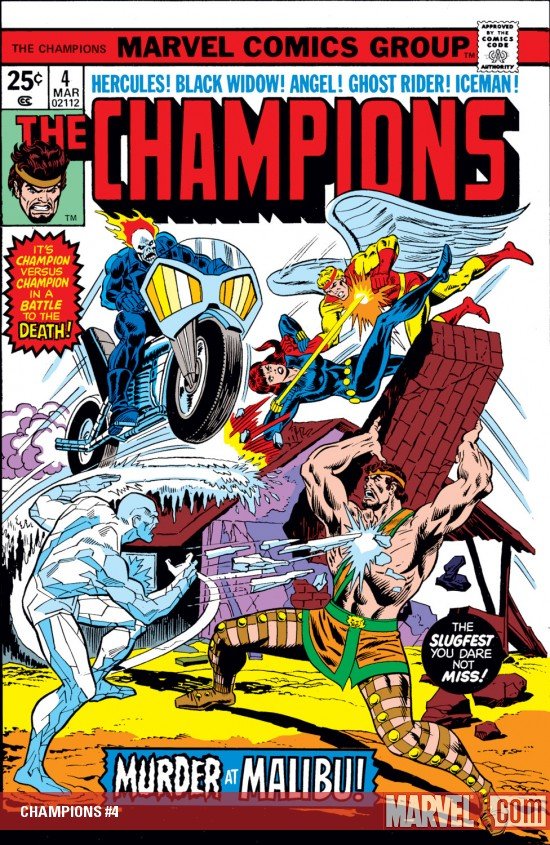 Cover of Champions (1975) - #4