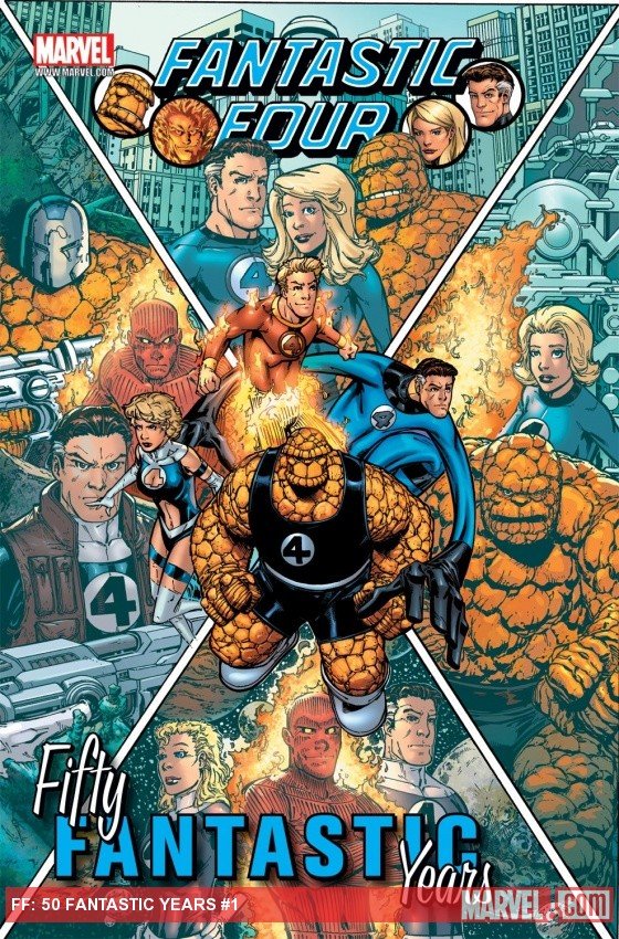 Cover of Ff: Fifty Fantastic Years (2011) - #1