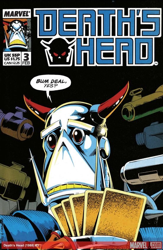 Cover of Death's Head (1988) - #3