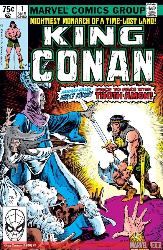 Cover of King Conan (1980) - #1