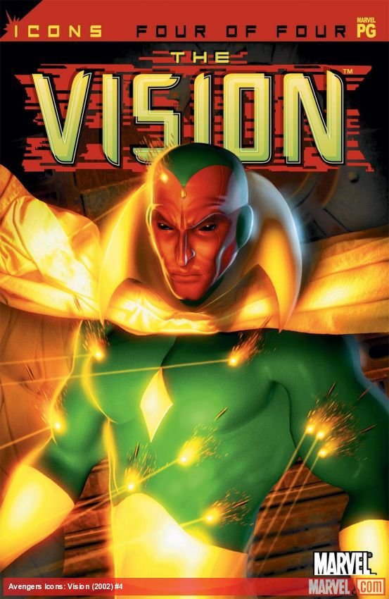 Cover of Avengers Icons: The Vision (2002) - #4