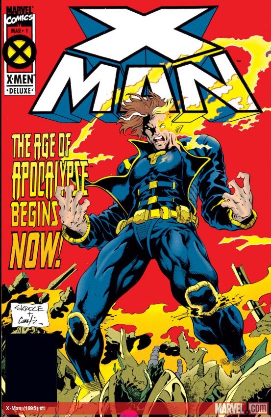 Cover of X-Man (1995) - #1