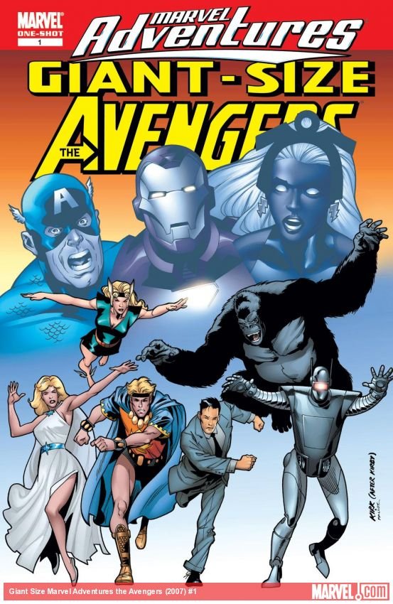 Cover of Giant-Size Marvel Adventures The Avengers (2007) - #1