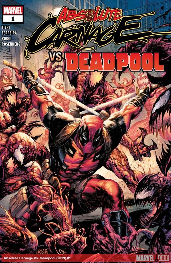 Cover of Absolute Carnage Vs. Deadpool (2019) - #1