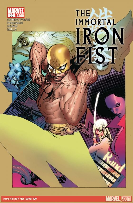 Cover of The Immortal Iron Fist (2006) - #20