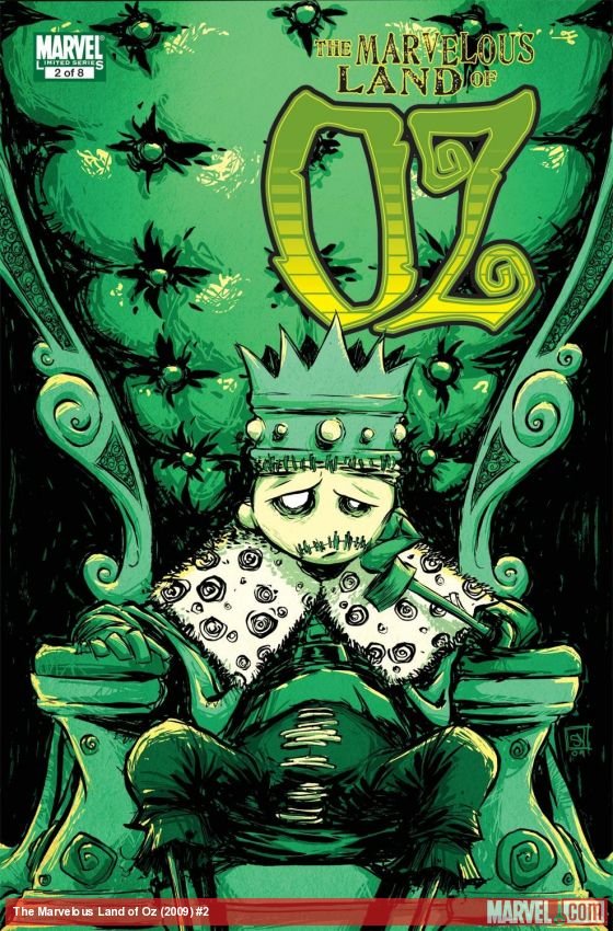 Cover of The Marvelous Land Of Oz (2009) - #2