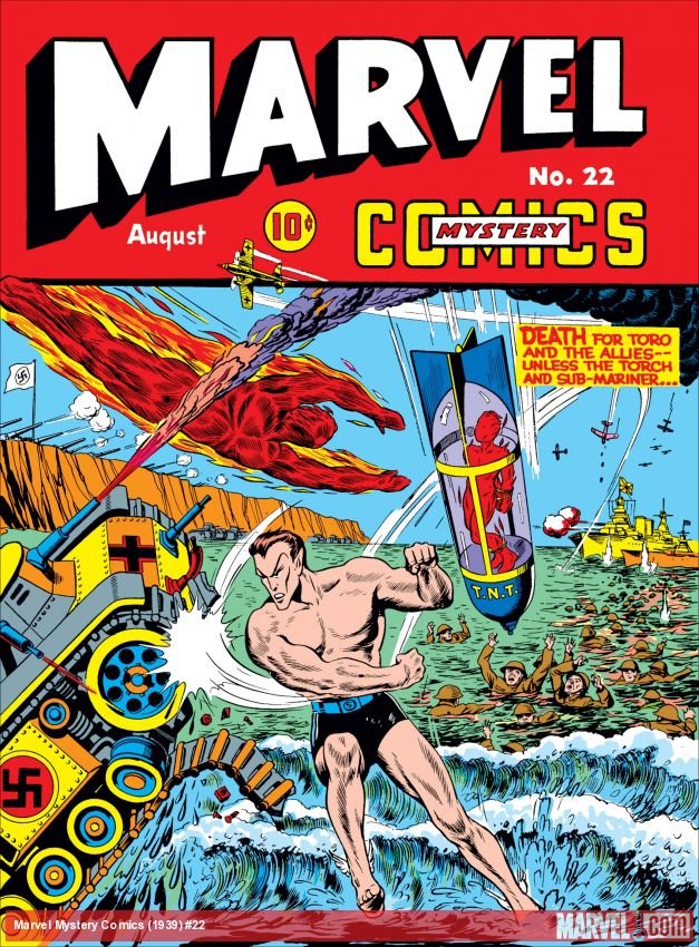 Cover of Marvel Mystery Comics (1939) - #22