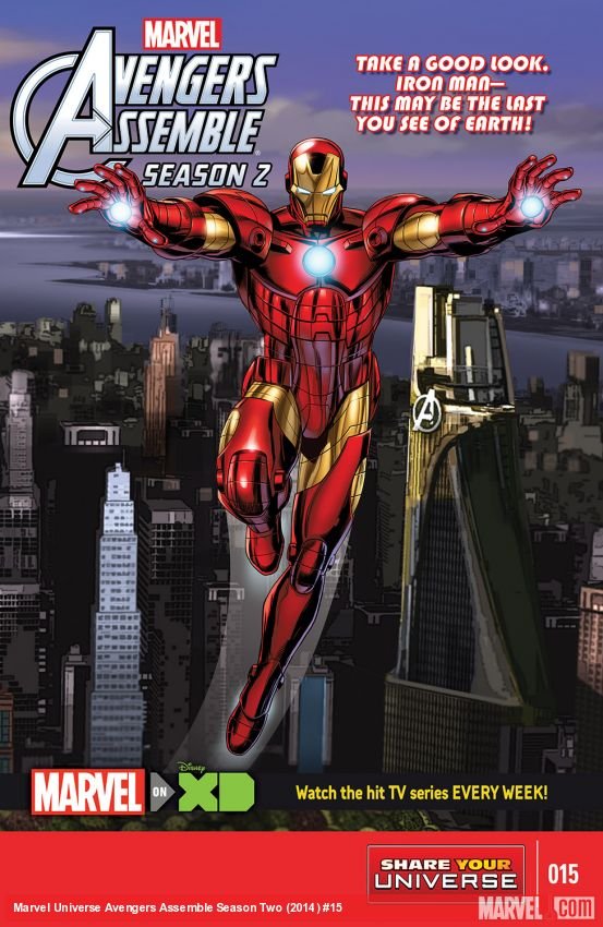 Cover of Marvel Universe Avengers Assemble Season Two (2014) - #15
