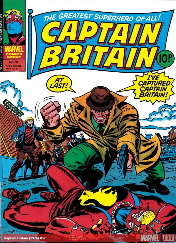 Cover of Captain Britain (1976) - #32