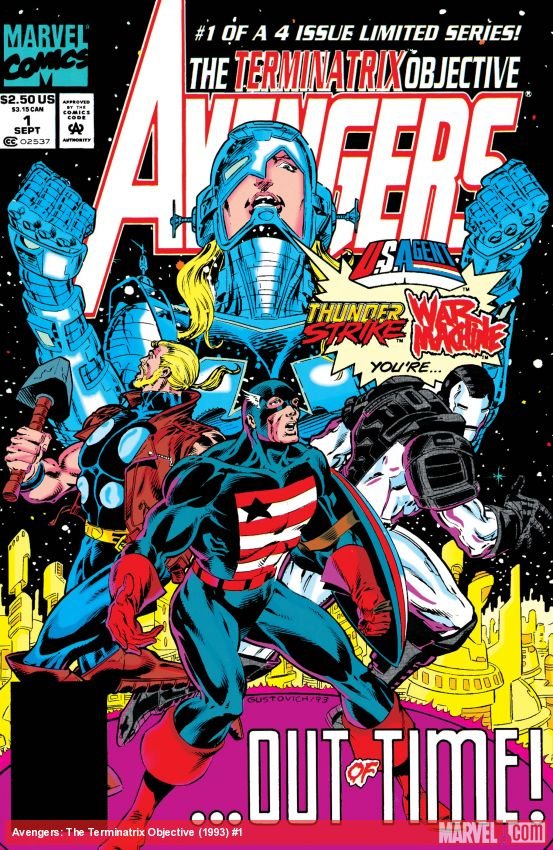 Cover of Avengers: The Terminatrix Objective (1993) - #1