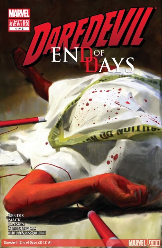 Cover of Daredevil: End Of Days (2012) - #1