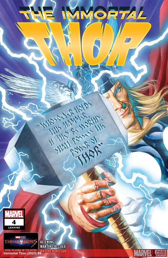 Cover of Immortal Thor (2023) - #4