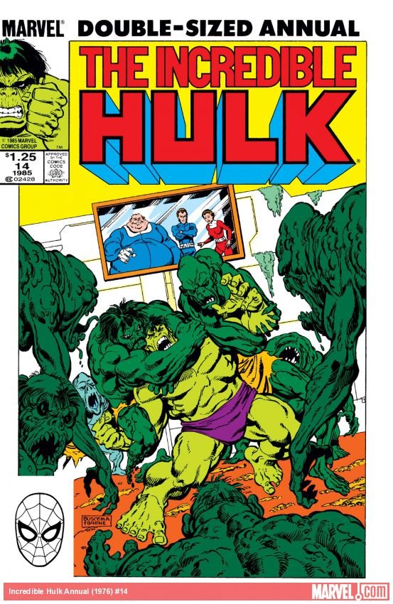 Cover of Incredible Hulk Annual (1976) - #14
