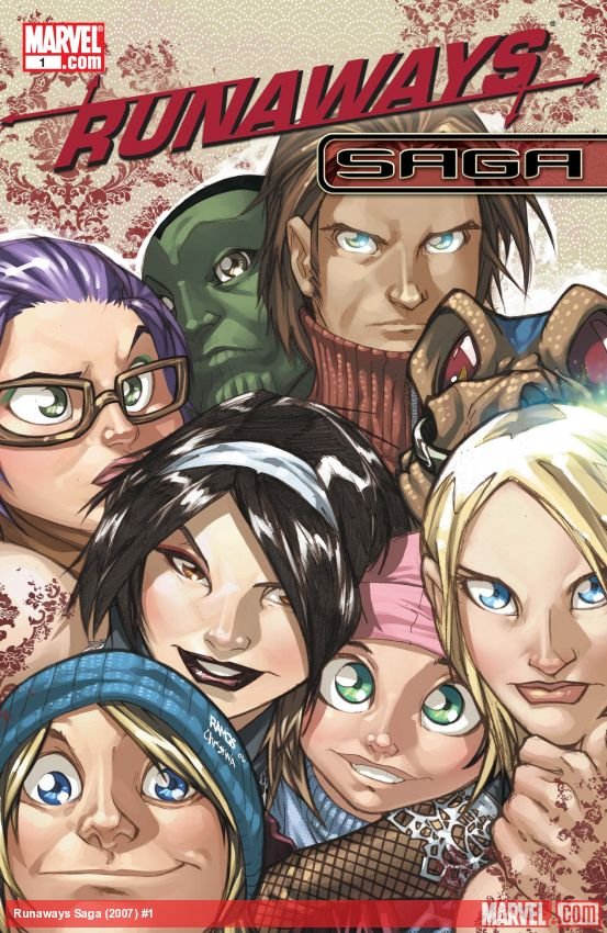 Cover of Runaways Saga (2007) - #1