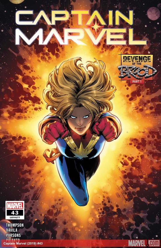 Cover of Captain Marvel (2019) - #43