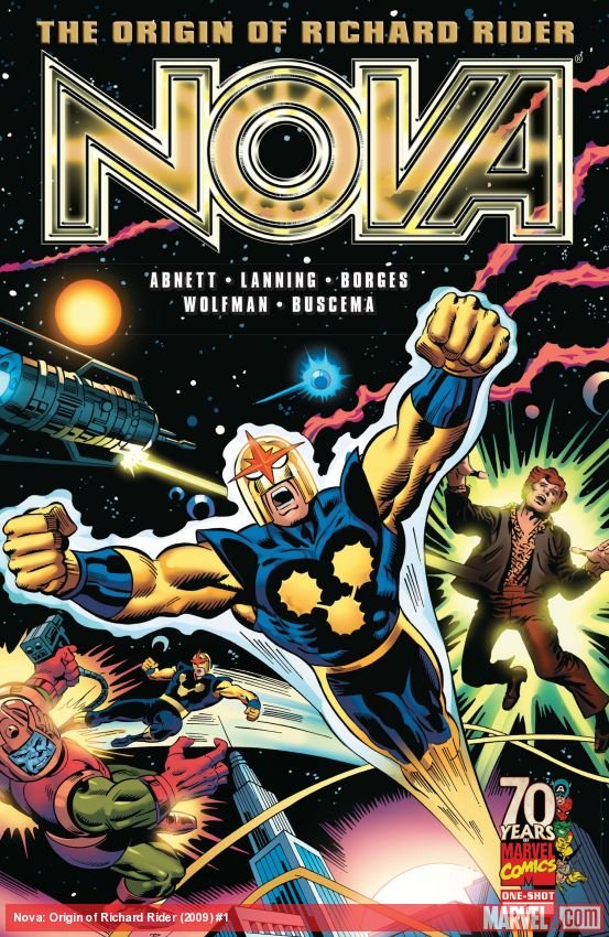 Cover of Nova: Origin Of Richard Rider (2009) - #1