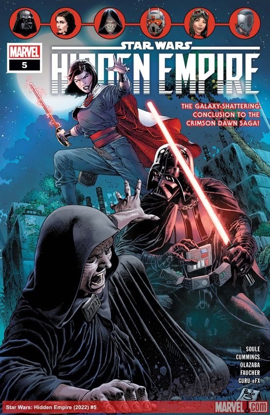 Cover of Star Wars: Hidden Empire (2022) - #5