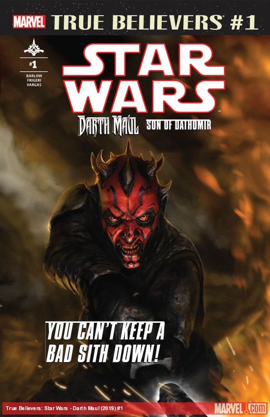 Cover of True Believers: Star Wars - Darth Maul (2019) - #1