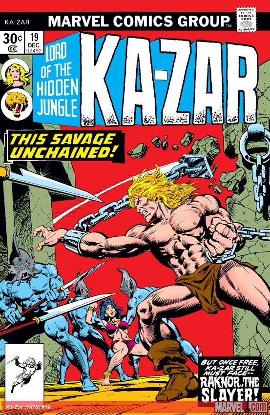 Cover of Ka-Zar (1974) - #19
