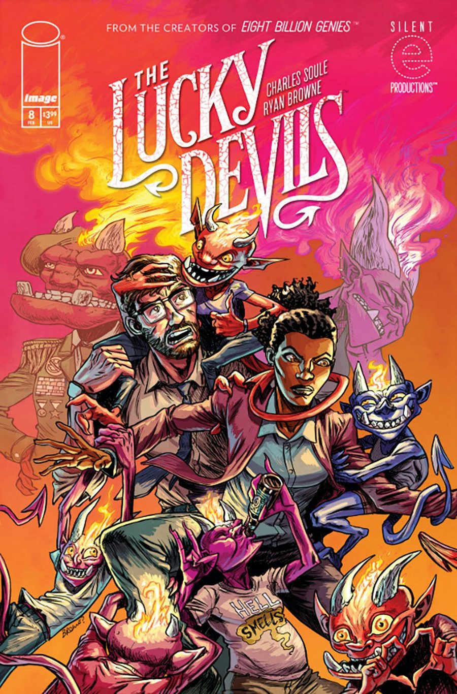 Cover of The Lucky Devils (2025) - #8
