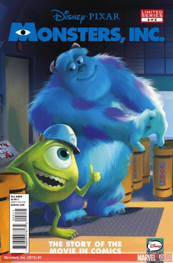 Cover of Monsters, Inc. (2012) - #2