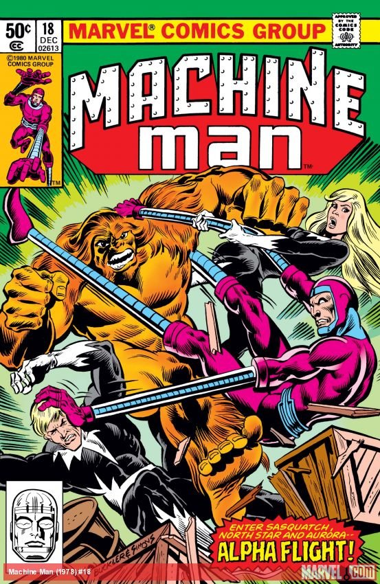 Cover of Machine Man (1978) - #18