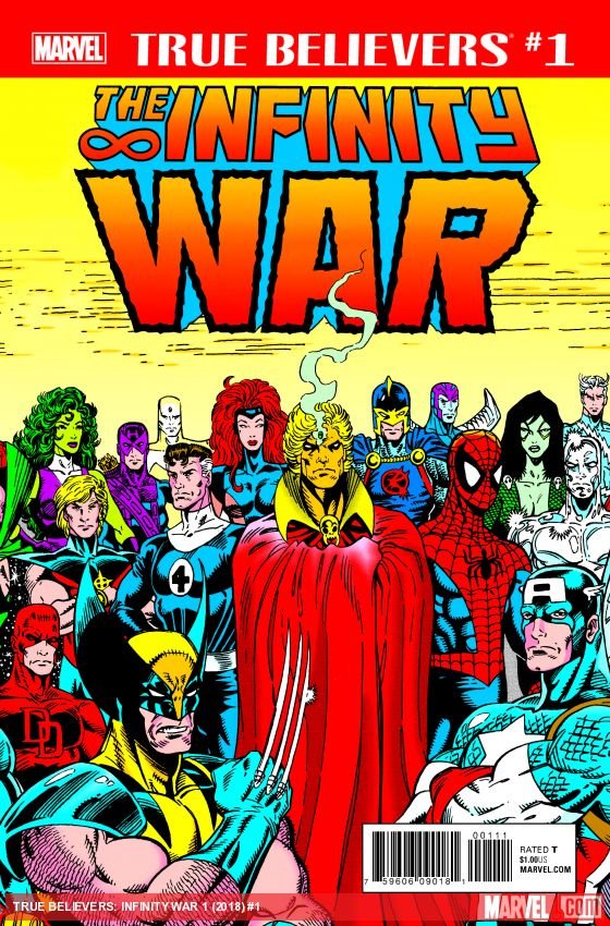 Cover of True Believers: Infinity War (2018) - #1