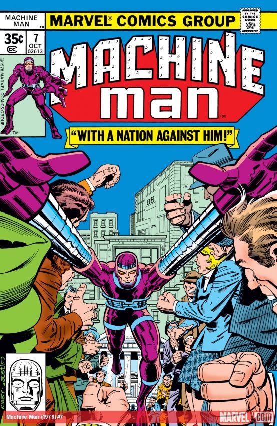 Cover of Machine Man (1978) - #7