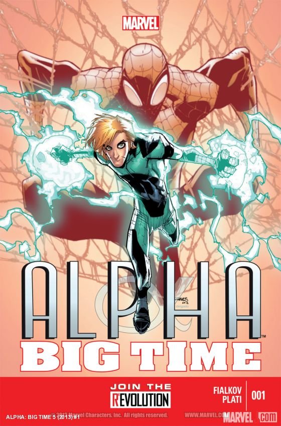 Cover of Alpha: Big Time (2013) - #1
