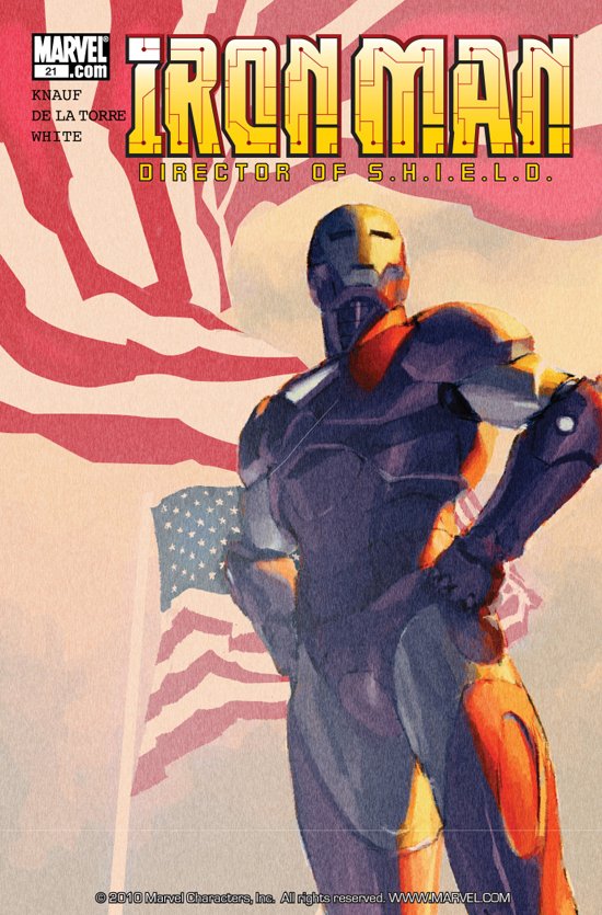 Cover of The Invincible Iron Man (2004) - #21