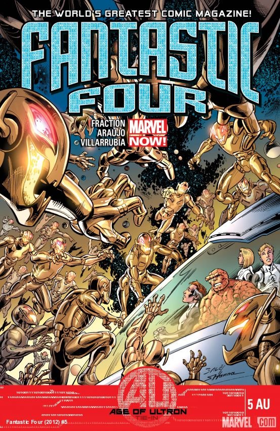 Cover of Fantastic Four (2012) - #5.1