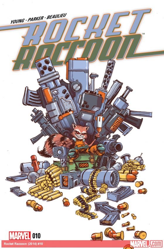 Cover of Rocket Raccoon (2014) - #10