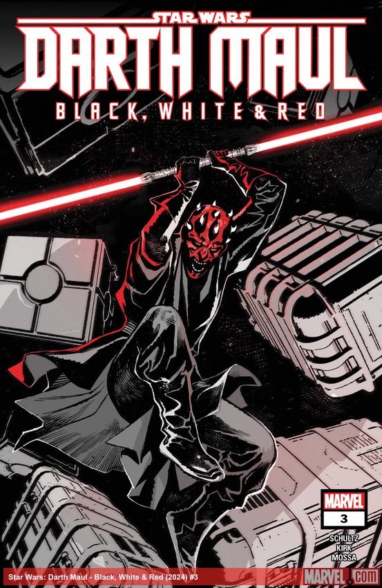 Cover of Star Wars: Darth Maul - Black, White & Red (2024) - #3