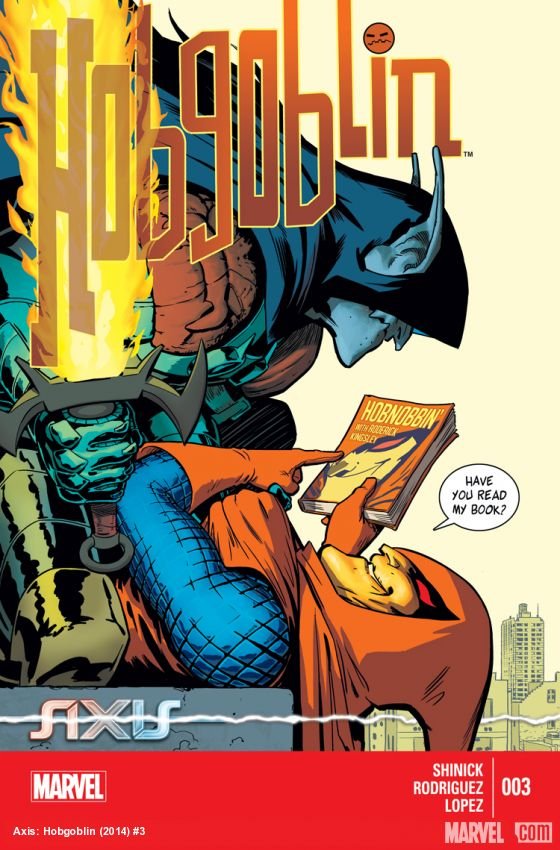 Cover of Axis: Hobgoblin (2014) - #3