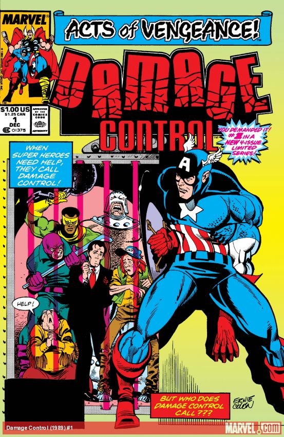 Cover of Damage Control (1989) - #1