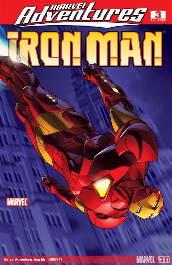 Cover of Marvel Adventures Iron Man (2007) - #3