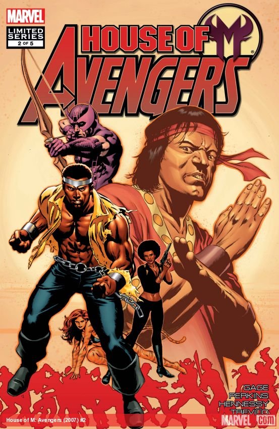 Cover of House Of M: Avengers (2007) - #2