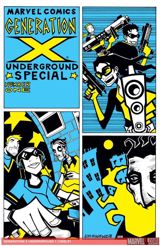 Cover of Generation X Underground (1998) - #1